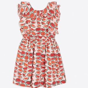 Girls J. Crew Crew Cuts Watermelon Dress